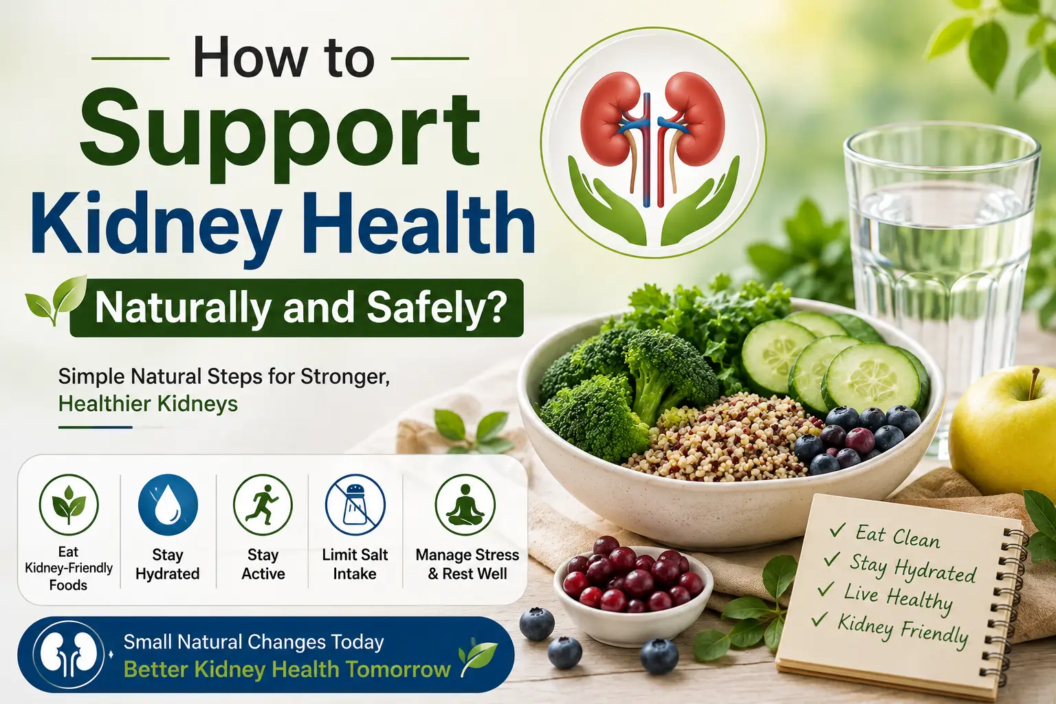 How to Support Kidney Health Naturally and Safely? How to Support Kidney Health Naturally and Safely?